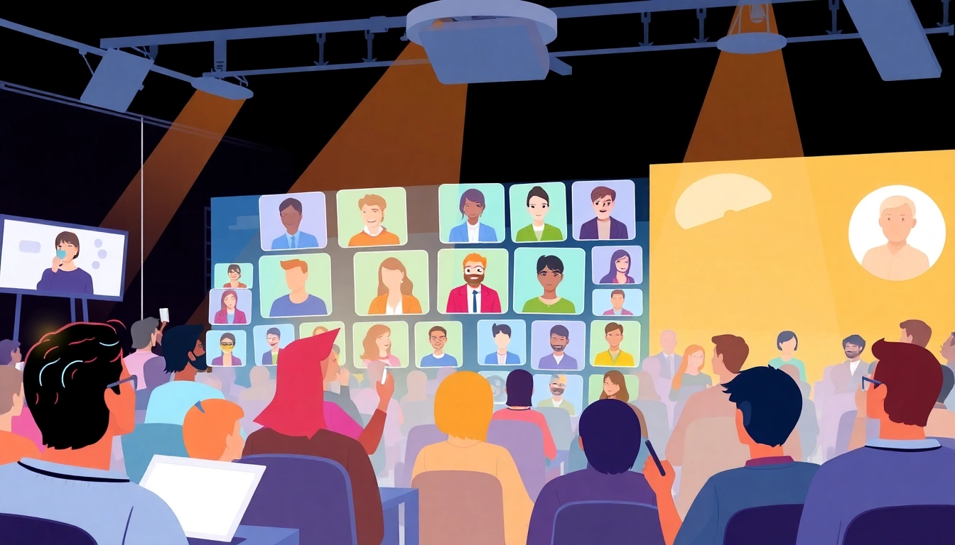 Engage with a Virtual Audience System that enhances digital interaction and connectivity.