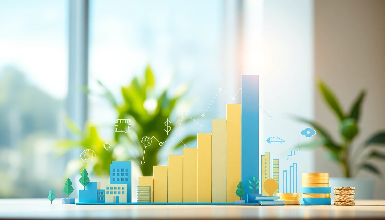 Le fonds d'investissement alternatif réservé symbolisé par un graphique illustrant la croissance des actifs.