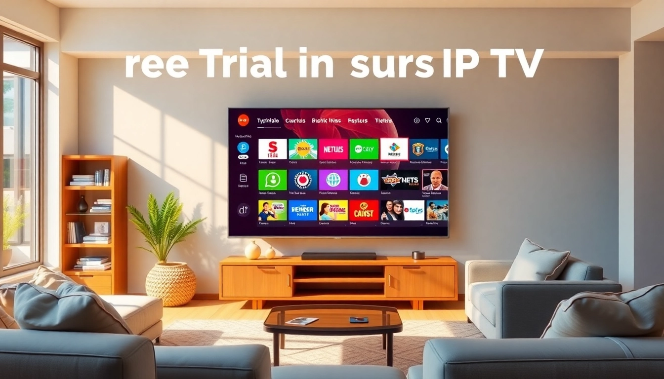 Learn about the free trial IPTV subscription featuring diverse channels and content options.