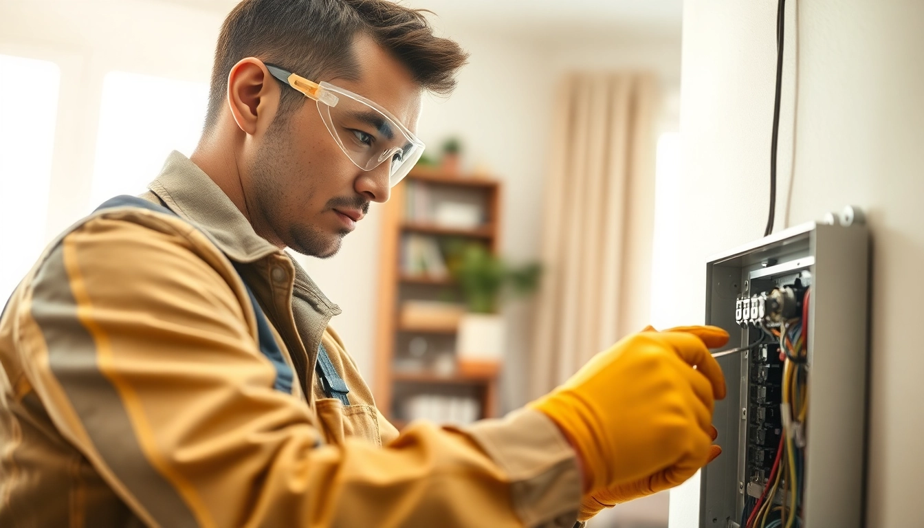 Providing Electrical Service with expert precision and focus on safety and quality workmanship.