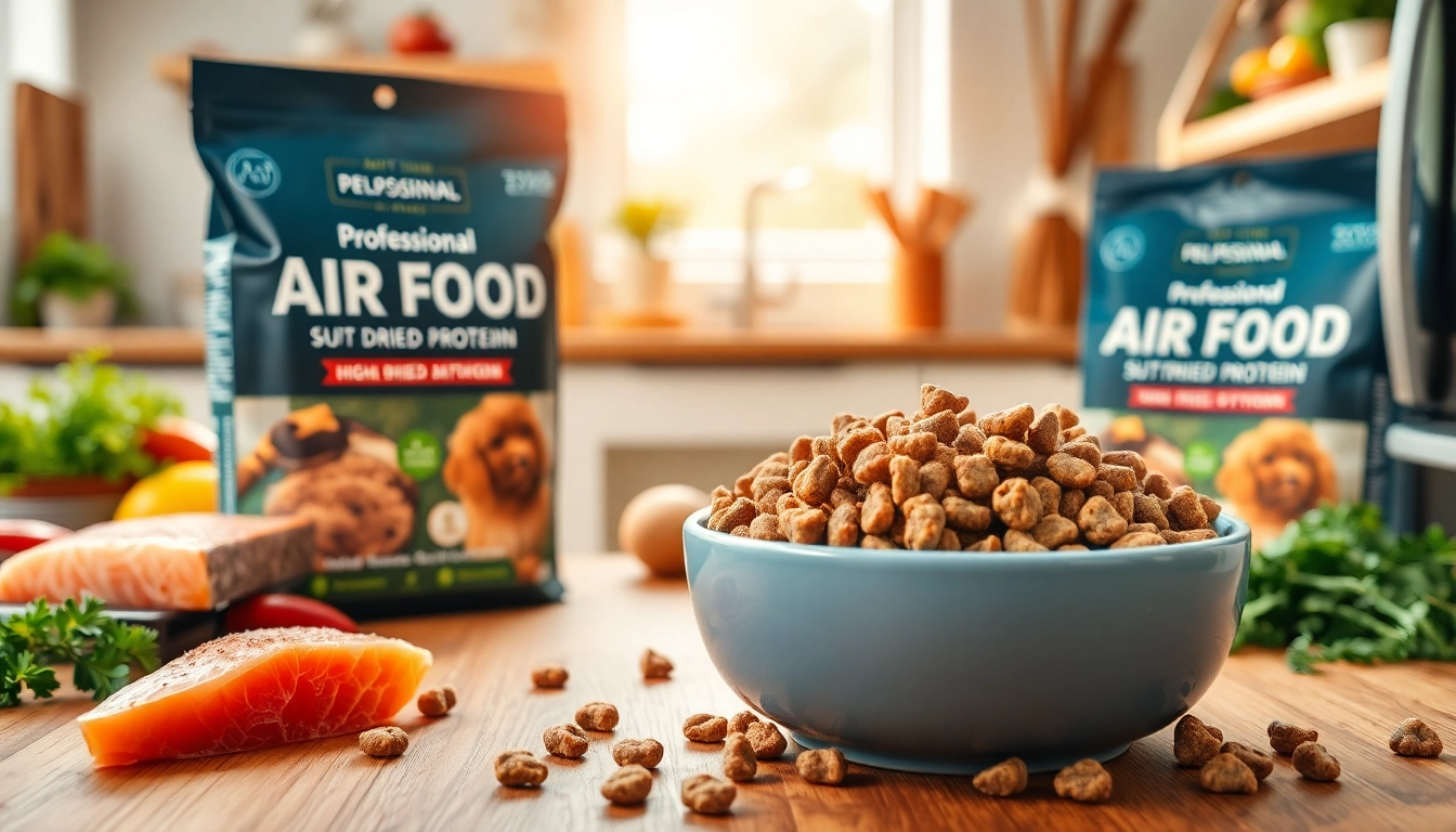 Explore badlands ranch dog food canada with fresh ingredients and a vibrant kitchen setting.