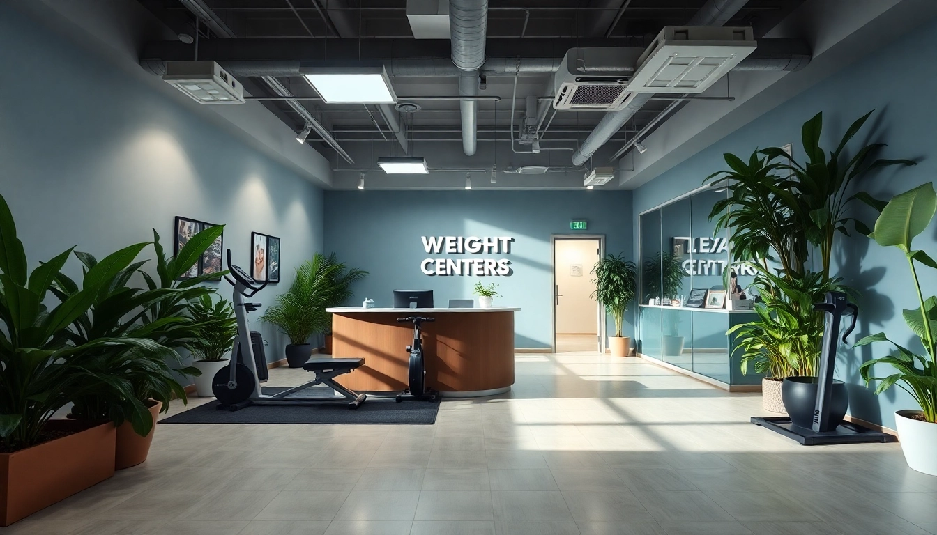 Visit a vibrant weight loss center designed for motivation and wellness.