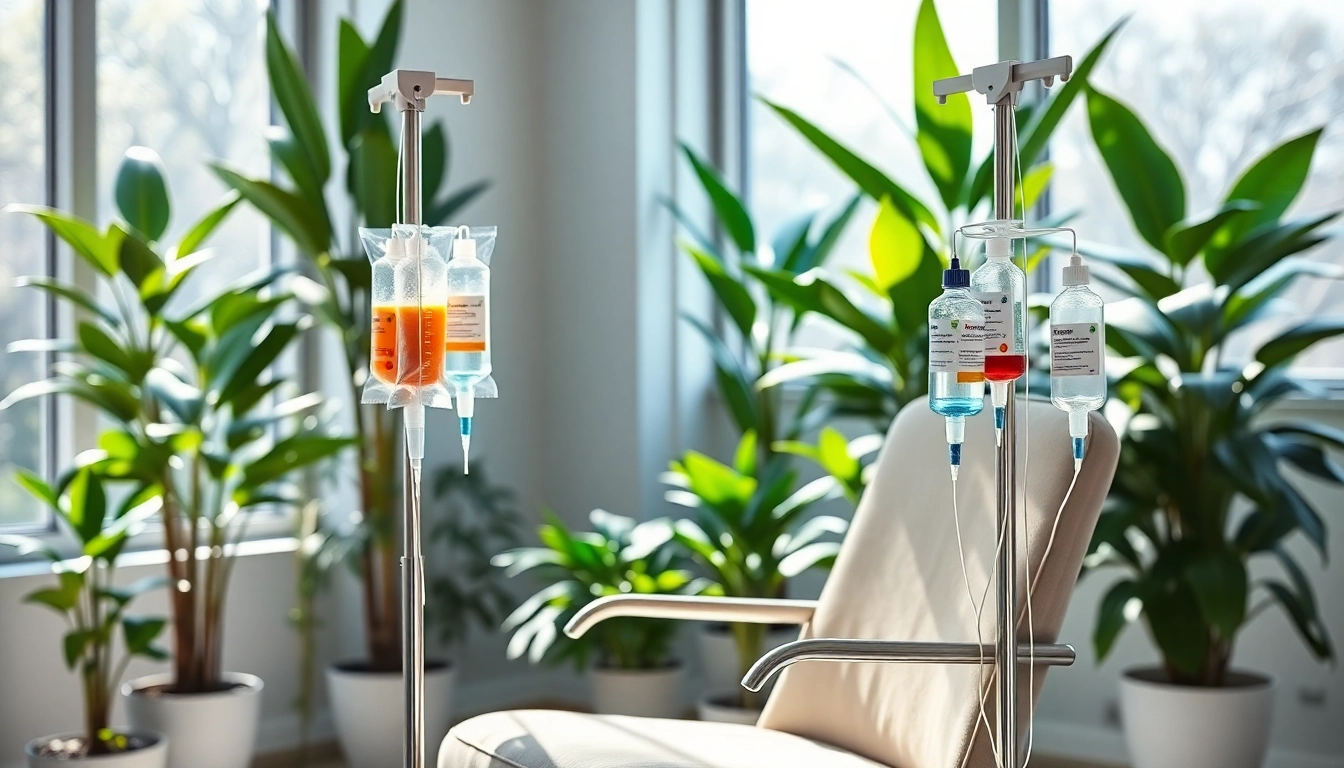 Experience rejuvenating IV Therapy in a serene clinic setting with modern equipment.