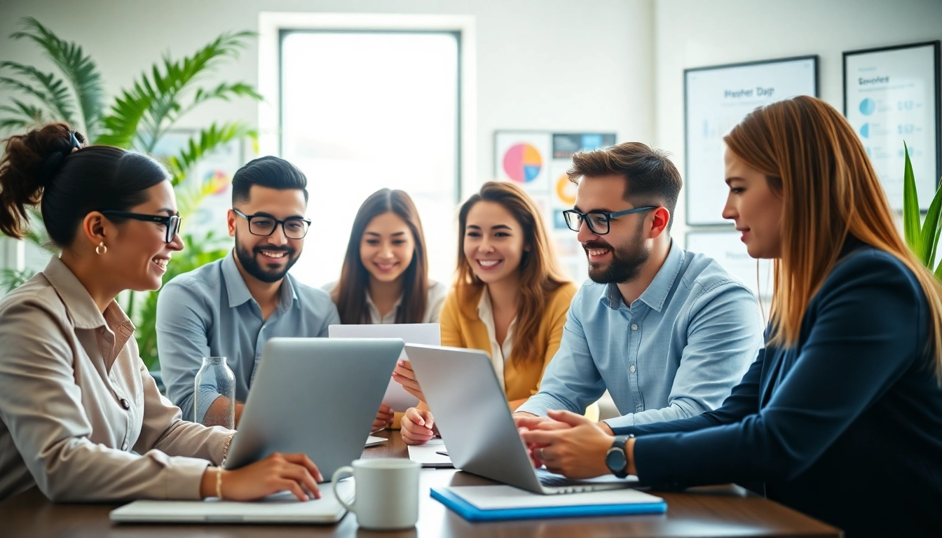 Boost your brand with effective edmonton social media marketing strategies displayed by a dedicated team.