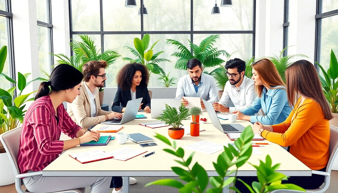 Generate engaging content for Reverbtime Magazine in a collaborative office environment with a vibrant team.