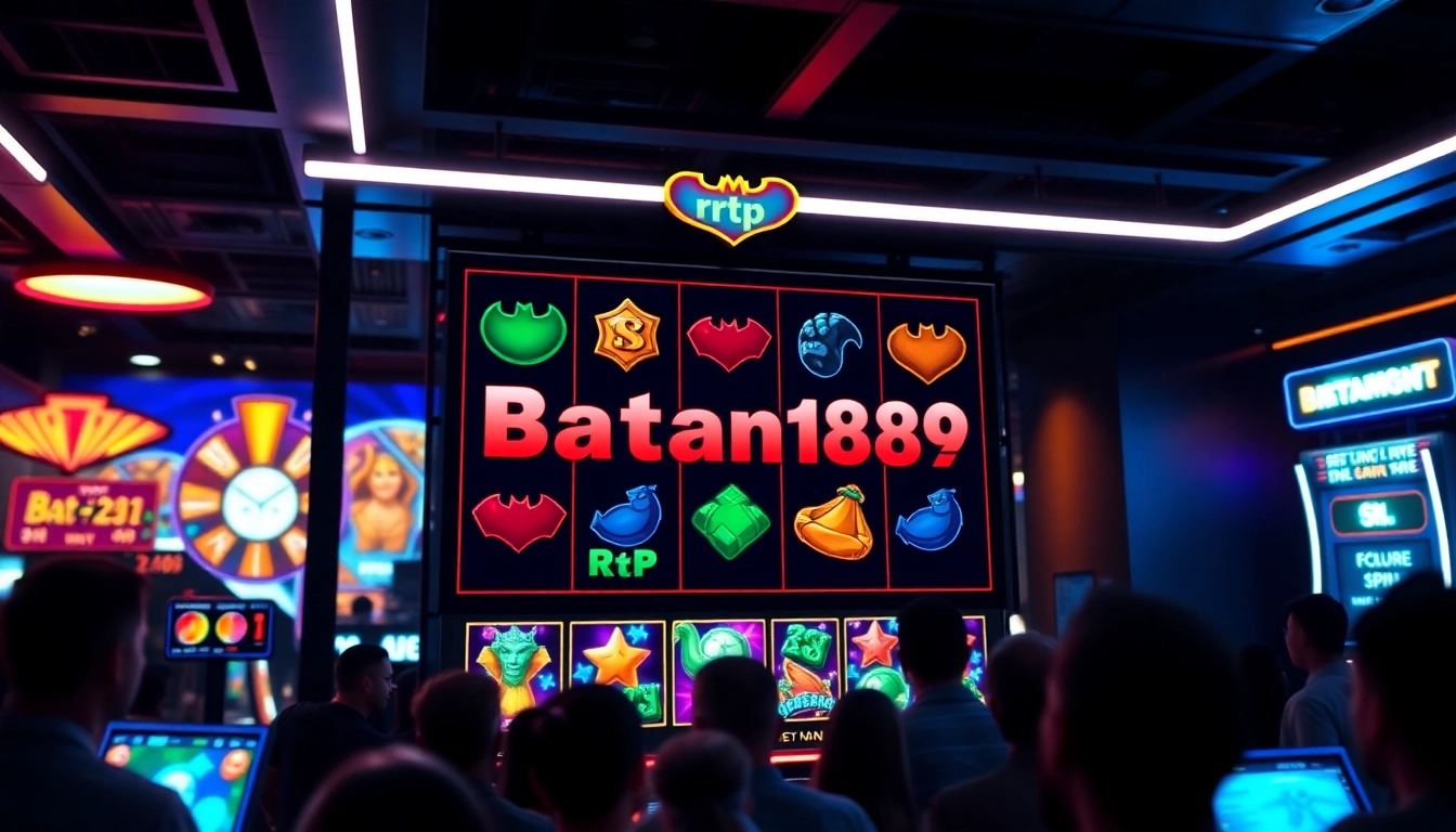Menampilkan tampilan permainan slot online batman138 rtp yang menarik dan penuh warna.