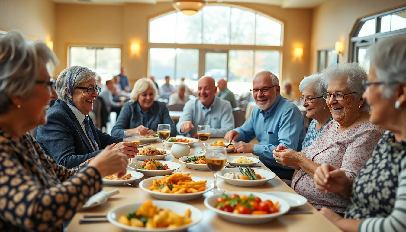 Enjoying a meal at the henderson nv senior center menu highlights community and dining joy.
