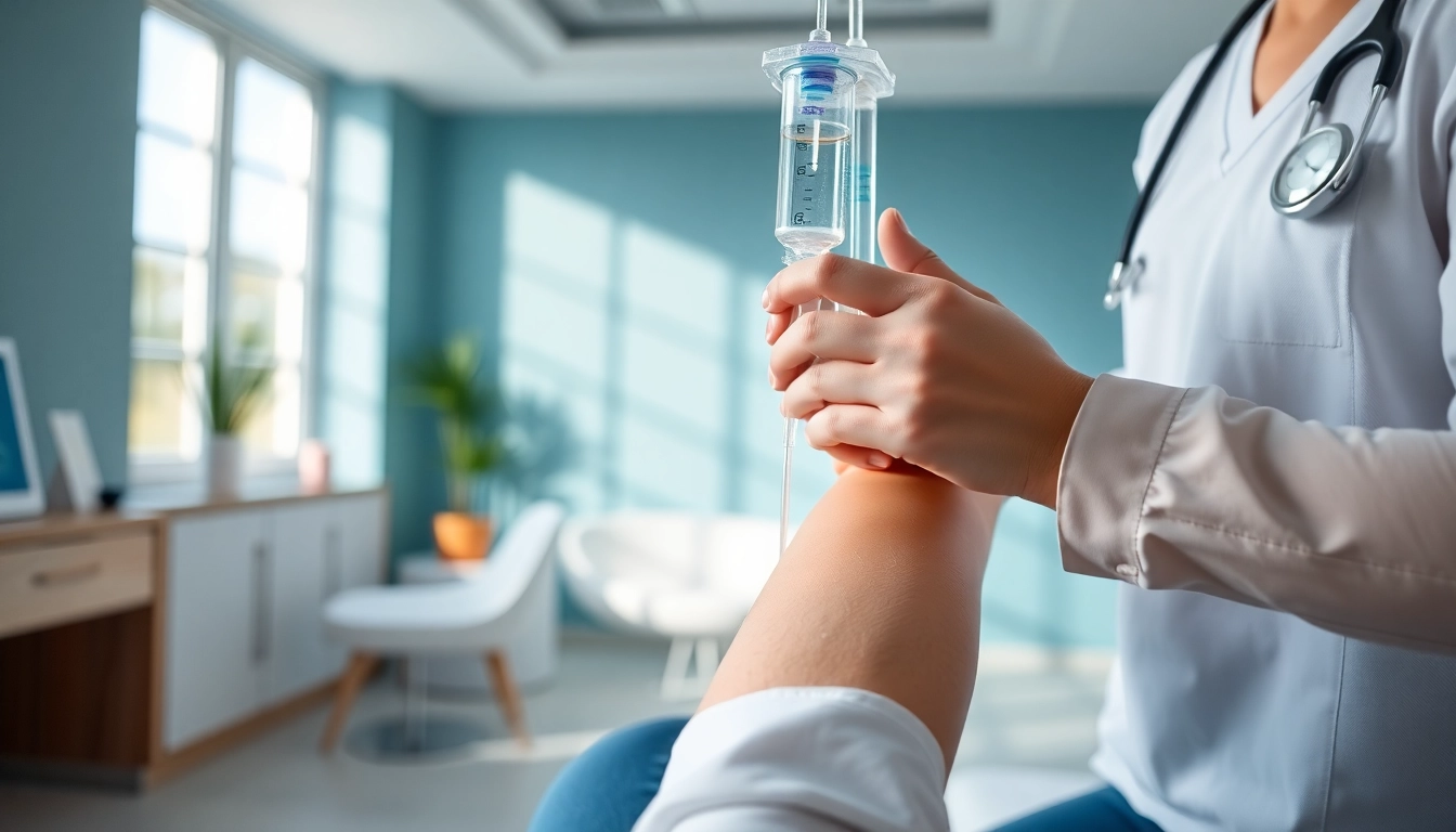 Experience the rejuvenating effects of iv drip vegas in a modern clinic with professional care.