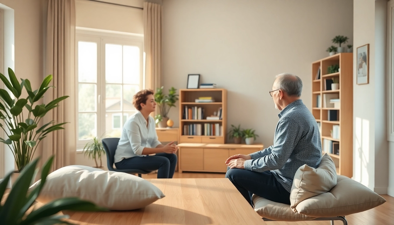 Engaging session with an attachment theory coach focusing on emotional growth and healing.