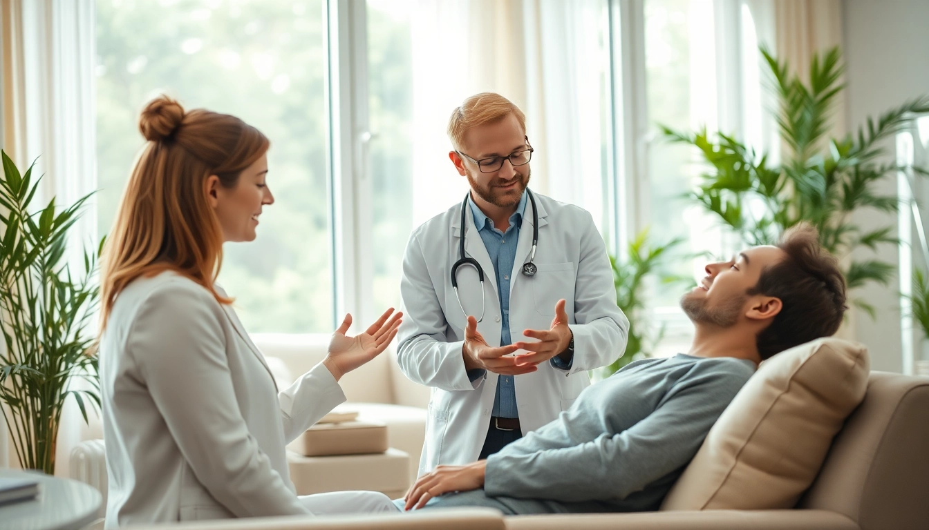 Hipnoza Warszawa - Terapeuta prowadzi sesję hipnozy w spokojnym otoczeniu.